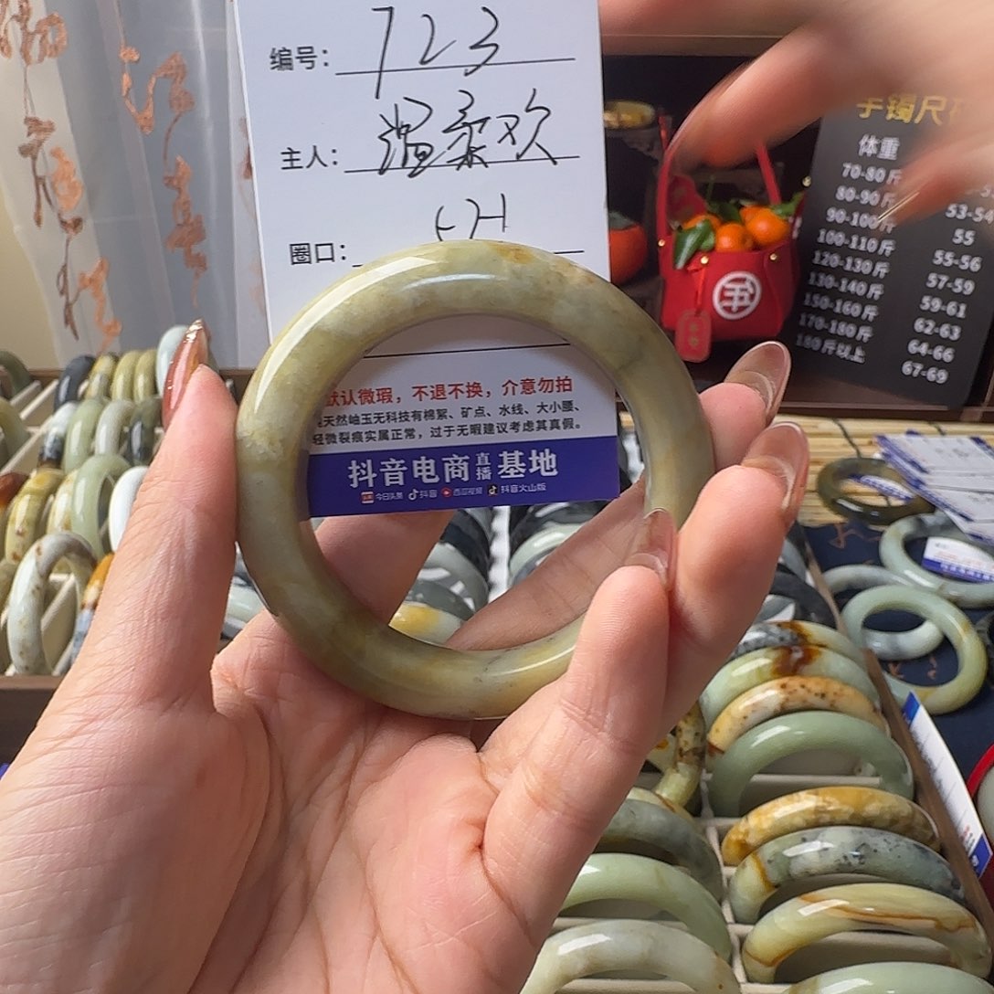 蛇纹石玉手镯合金A****?