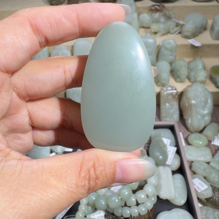 和田玉吊坠(不含链)未镶嵌