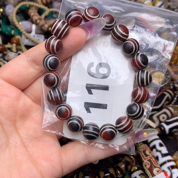 玛瑙/玉髓未镶嵌发一条