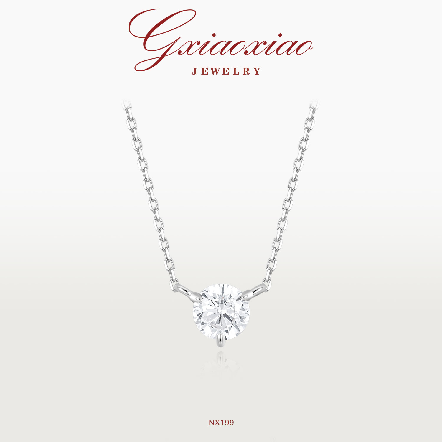 925银 镀K金 轻奢气质高级百搭人鱼泪项链 NX199 NX200