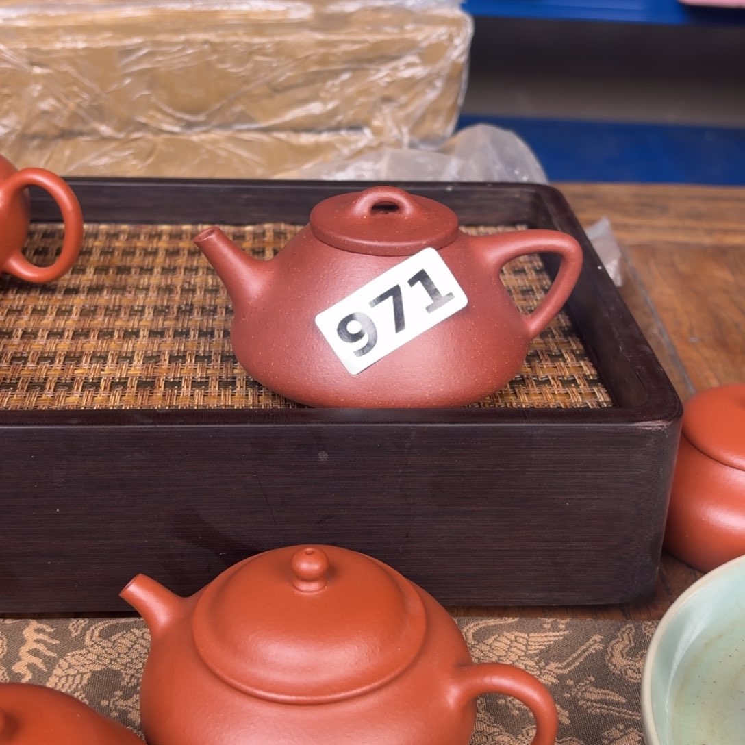 紫砂茶壶小品降坡瓢壶