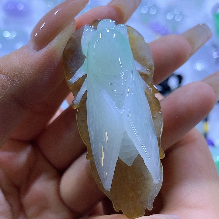 翡翠未镶嵌颈饰天然翡翠A货吊坠