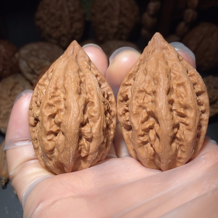 文玩核桃把件东北楸子小雪22