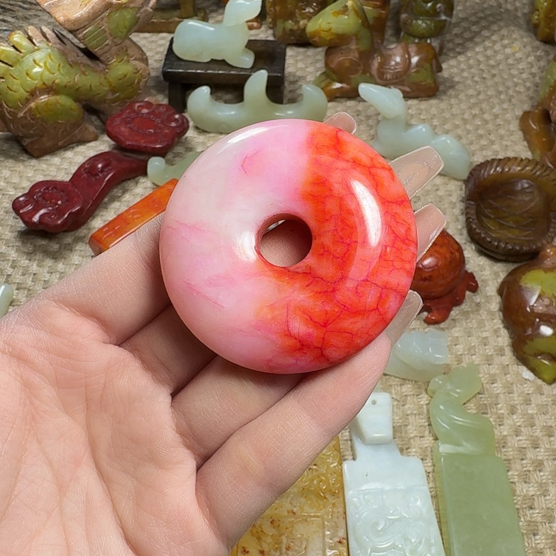 白玉菩提吊坠挂件