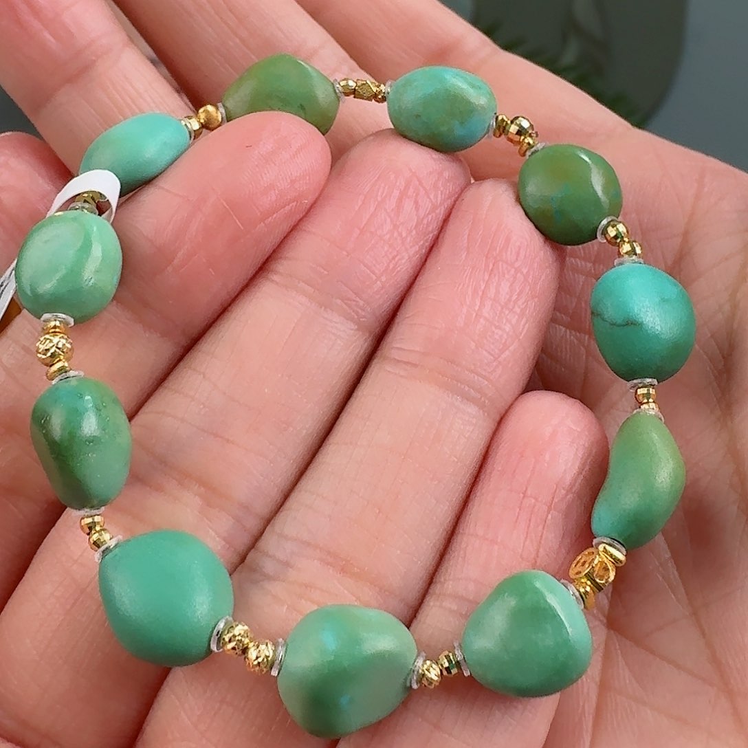 绿松石珠宝奇石未镶嵌