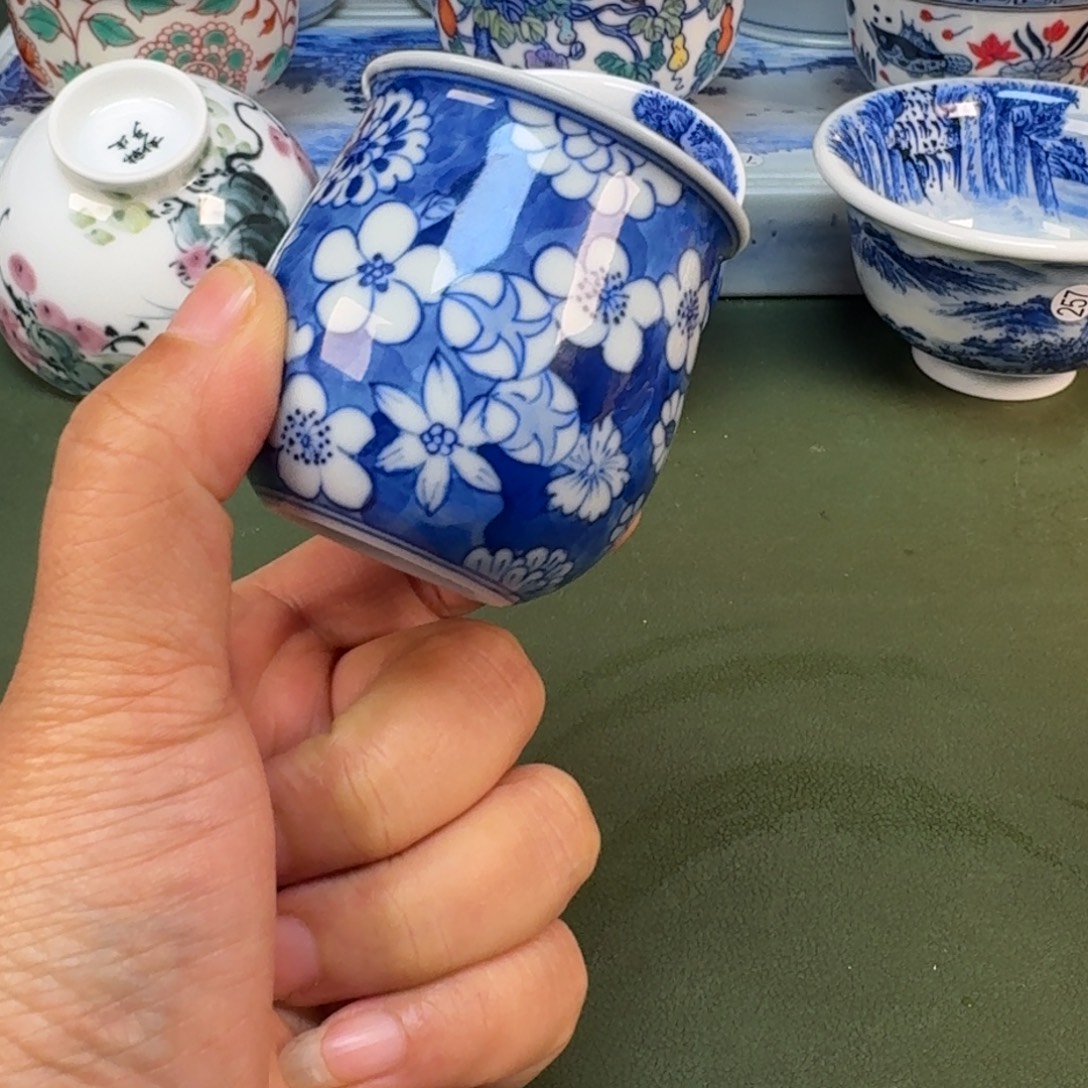 陶瓷景德镇纯手绘茶具圆圆268