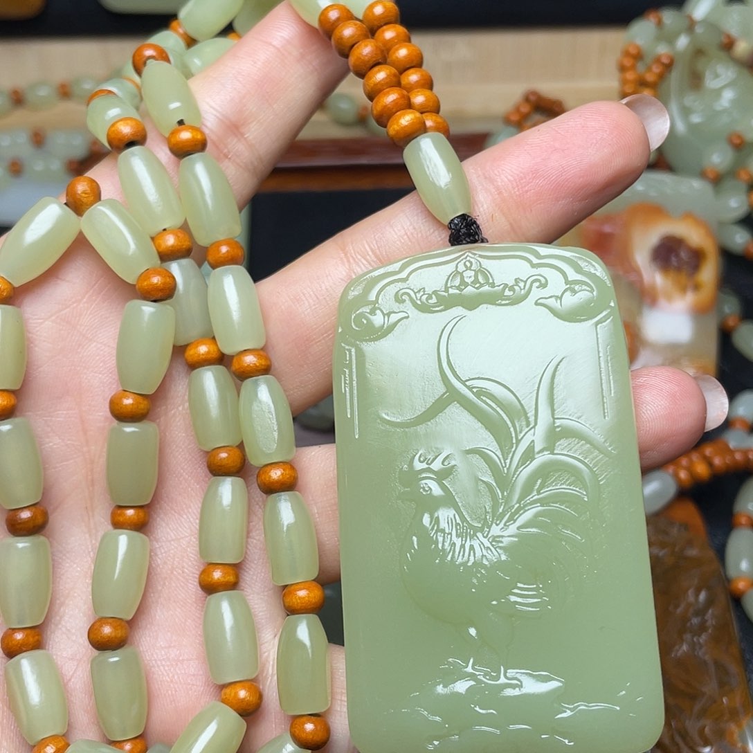 岁**歌一物一图所见所得鸡