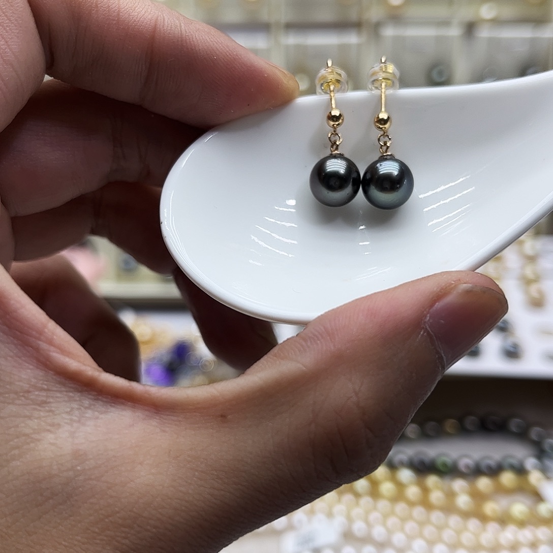 耳饰未镶嵌海水珍珠