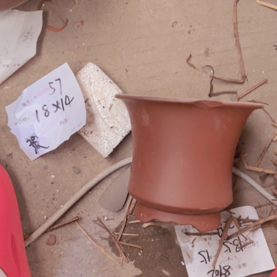 紫砂花盆紫紫砂盆