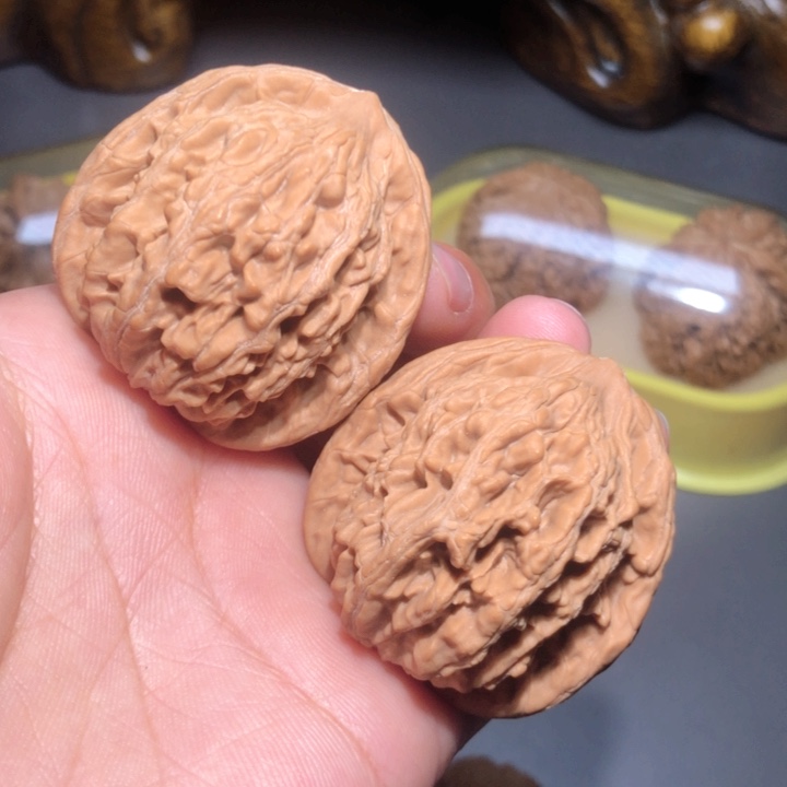 文玩核桃把件41麦虎
