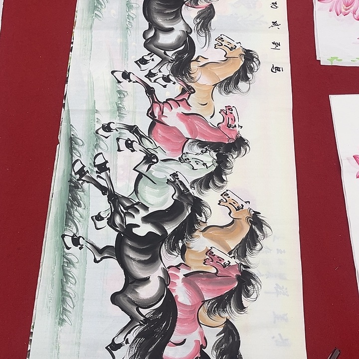 国画一二三一二三两四