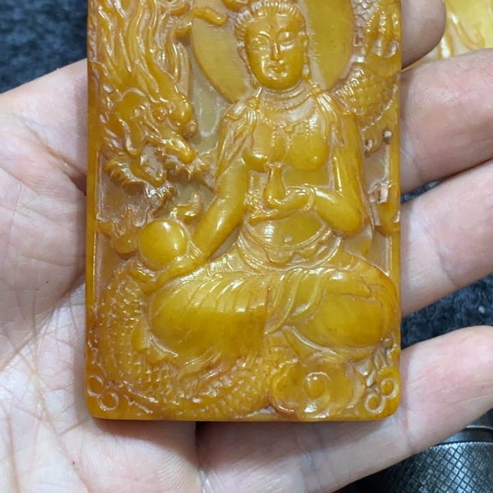 滴血莲花菩提吊坠