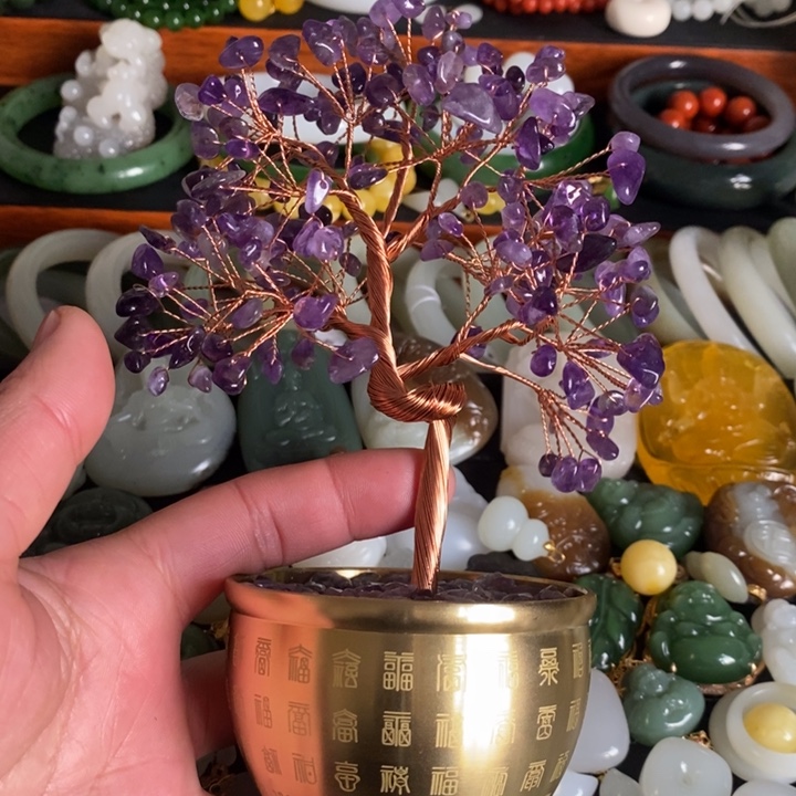 幽***幽紫晶大型摆件（非配饰）未镶嵌水晶摆件