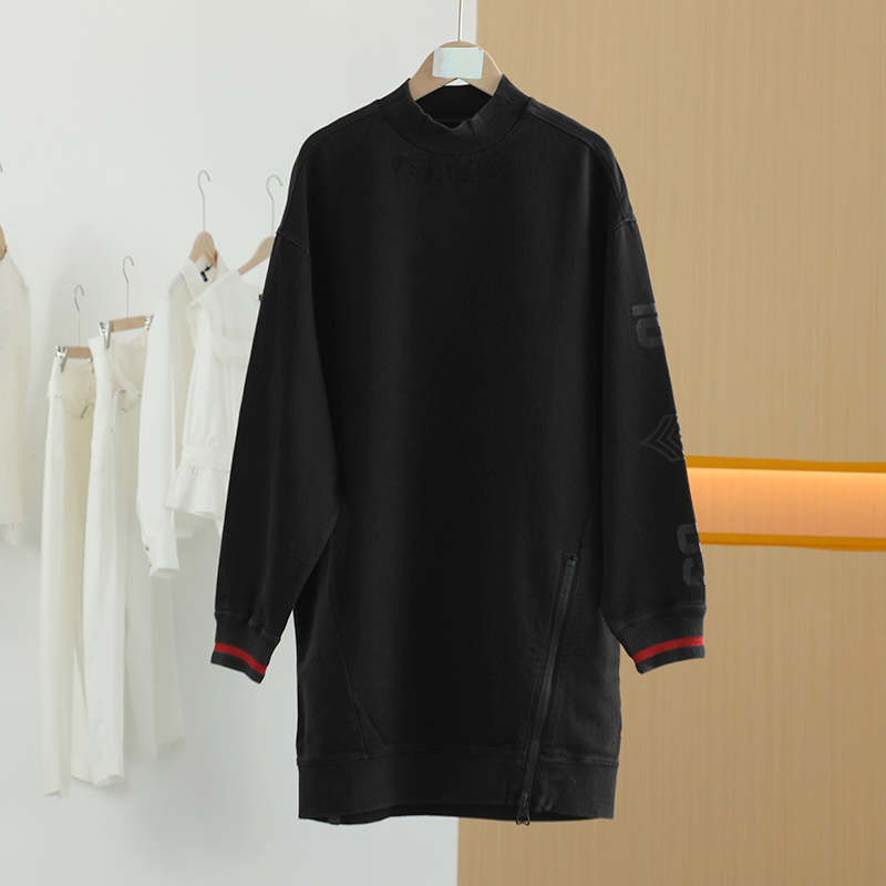 【半价q仓-唐长老自营】货号49919女装秋新款舒适牛仔连衣裙