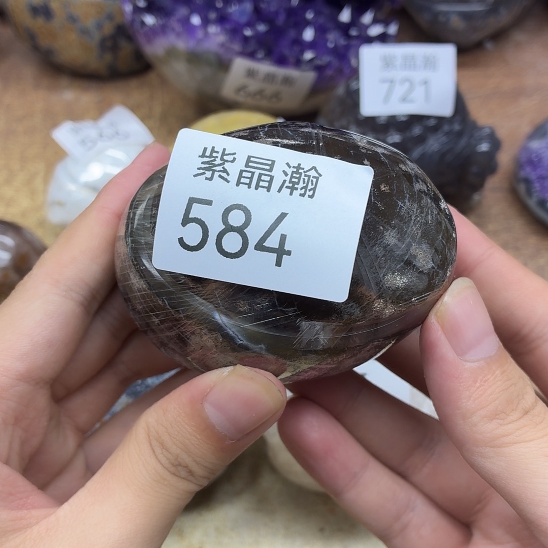 大***羽未镶嵌大型摆件（非配饰）水晶