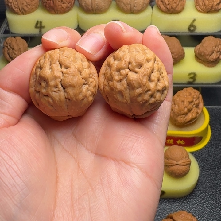 L***红把件文玩核桃网红疙瘩包