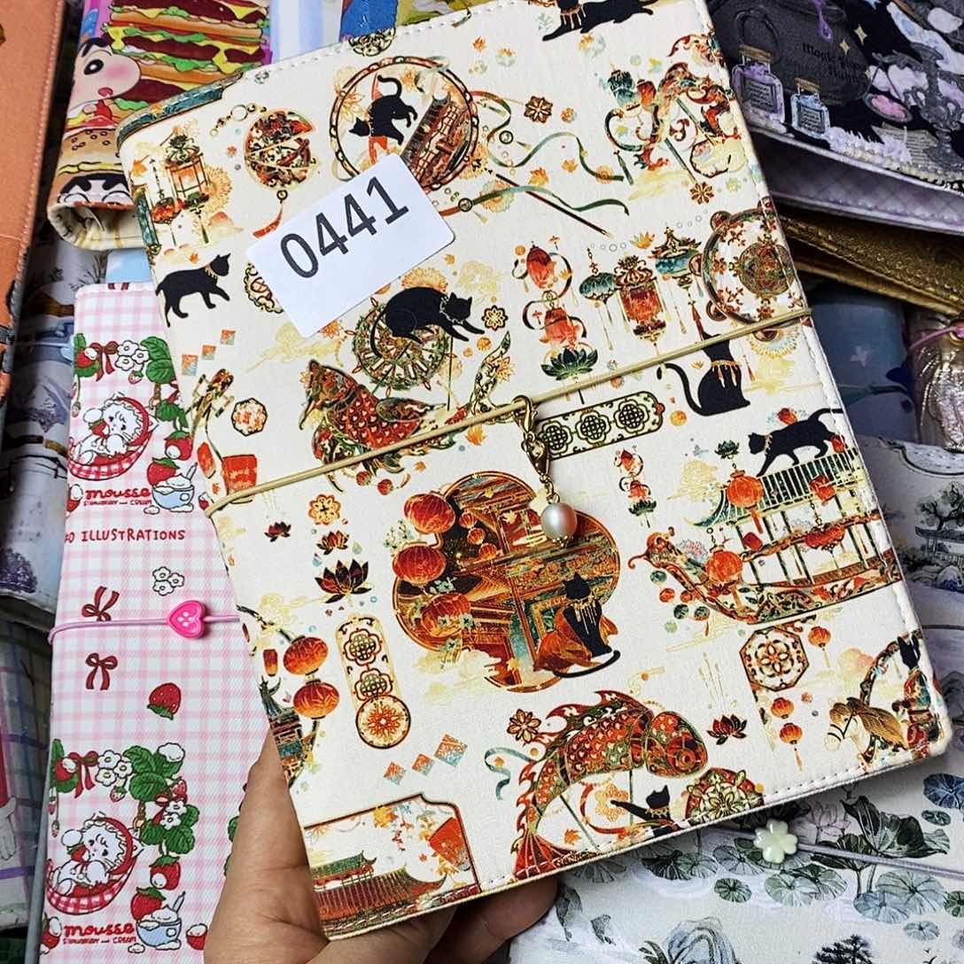 织绣A5 活页不加纸0441