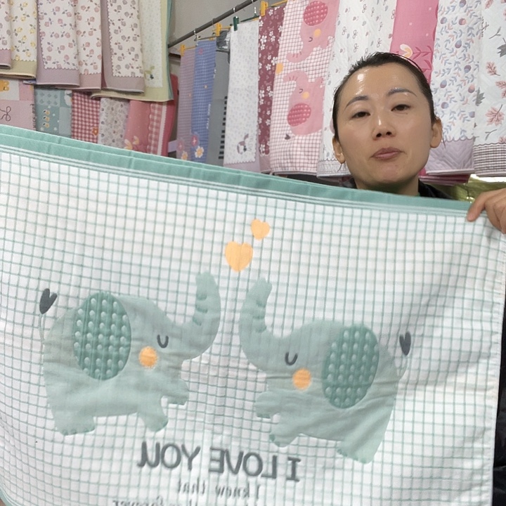 棉特价绿色小飞象