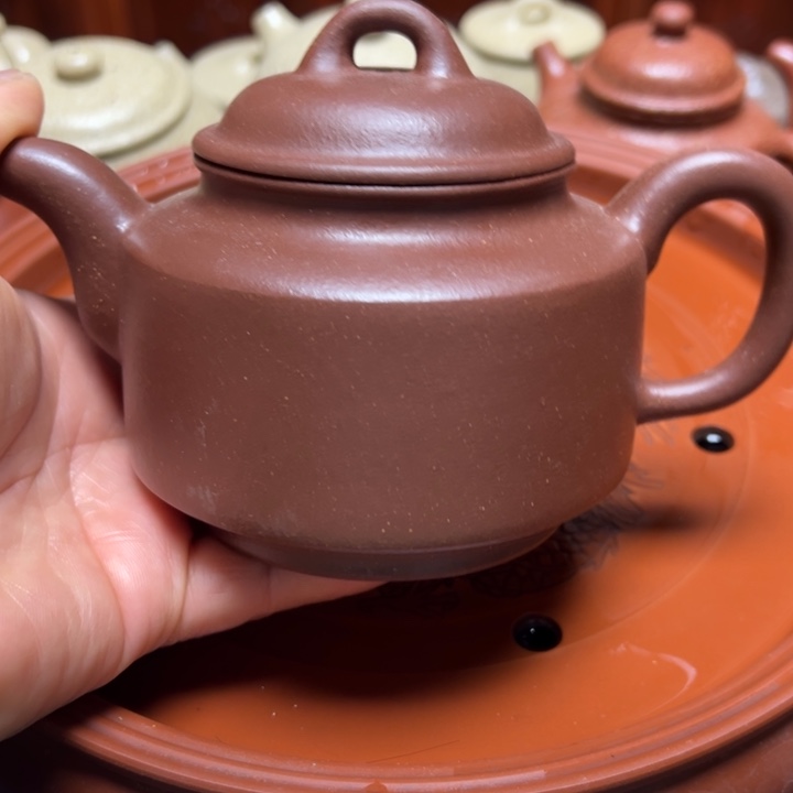 紫砂茶壶宜兴原矿紫泥