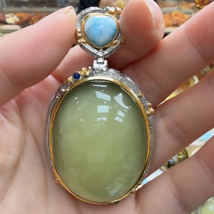 琥珀未镶嵌珠宝奇石