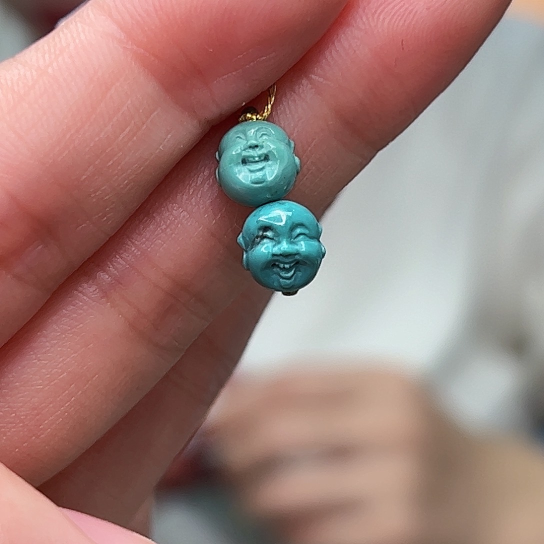 绿松石珠宝奇石未镶嵌