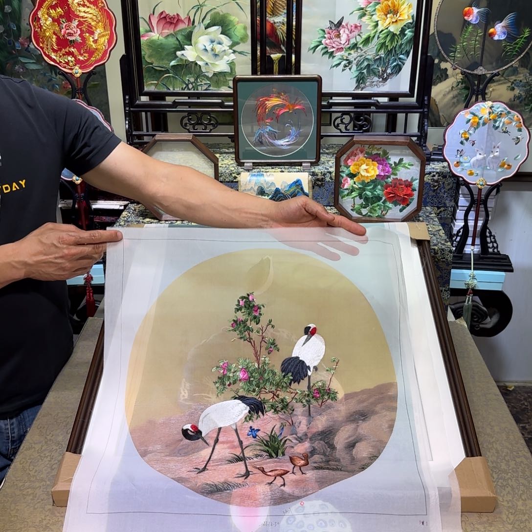 刺绣刺绣工艺精湛
