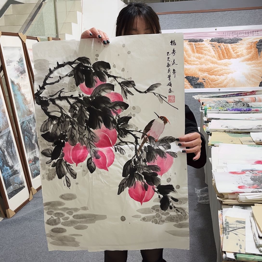 国画HD国画作品单幅任发