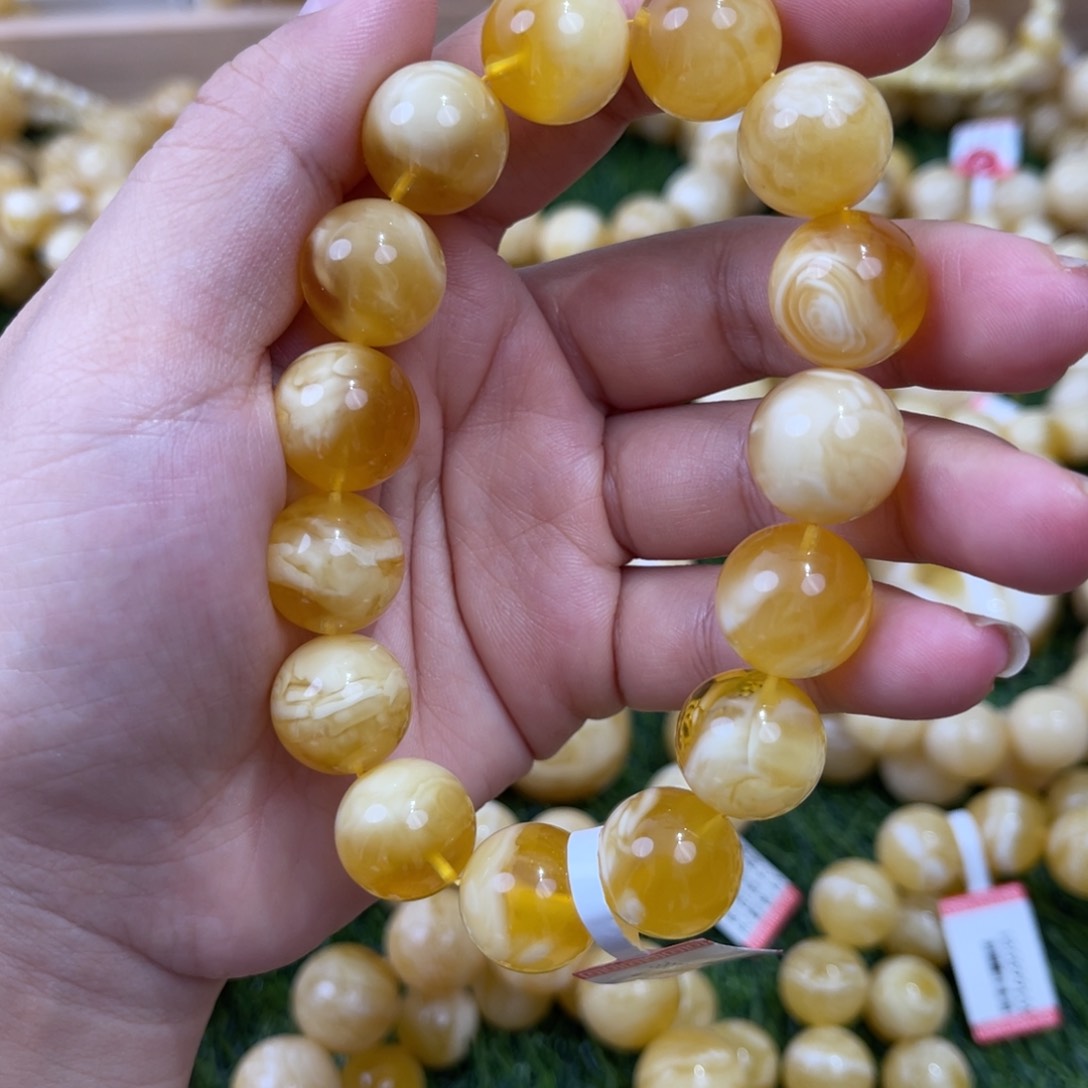 裸石琥珀未镶嵌尺寸14