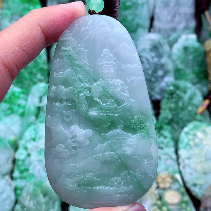 翡翠吊坠(不含链)未镶嵌