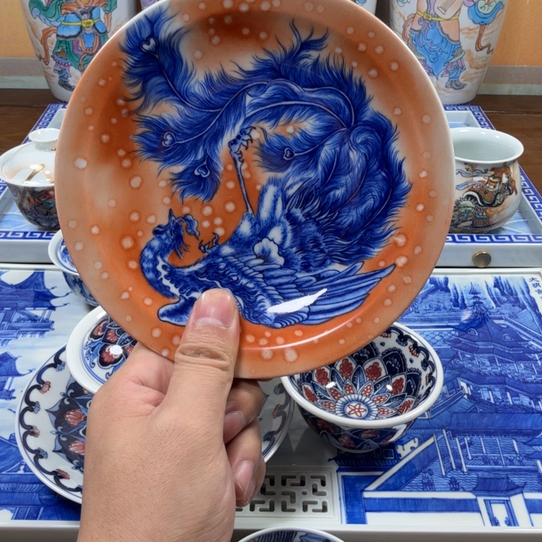 M***远全手工全手绘陶瓷