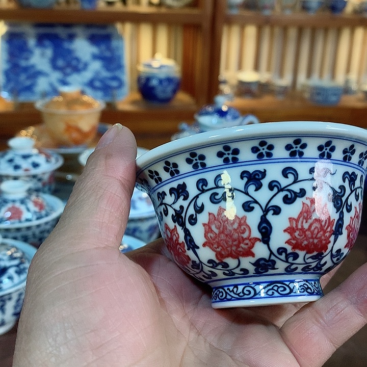 錡镇堂手工手绘杯