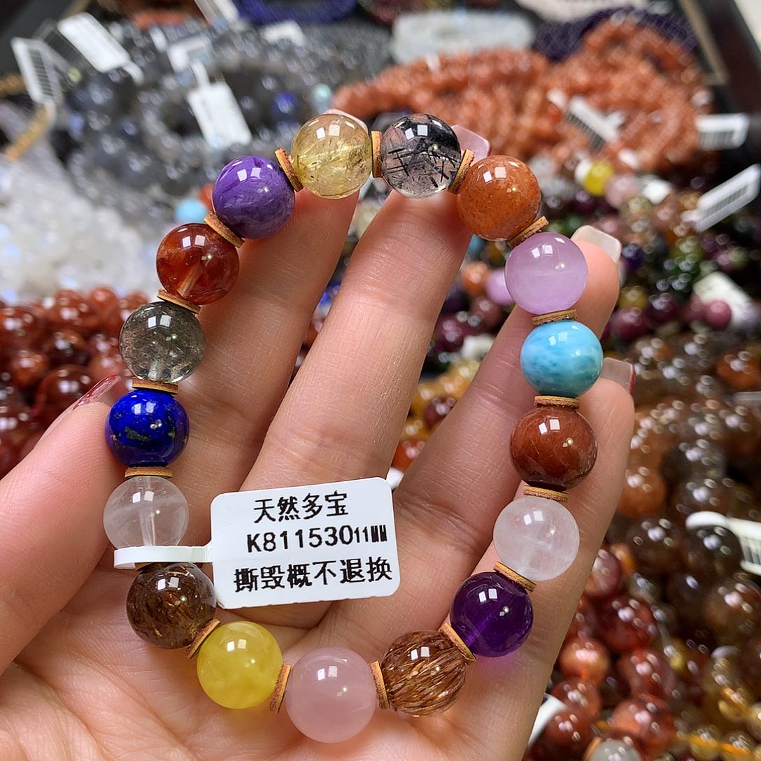 水晶手链未镶嵌，