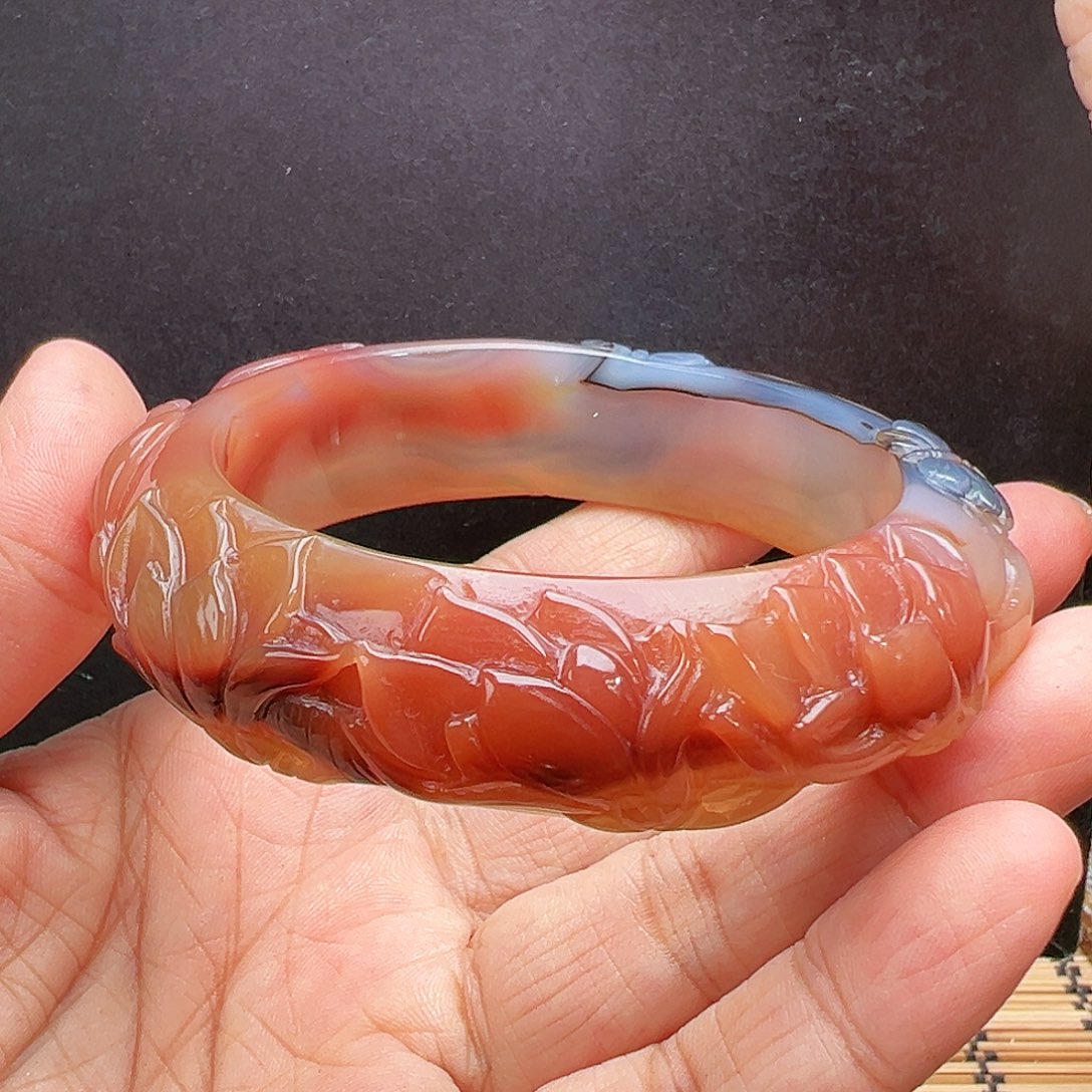 未镶嵌玛瑙/玉髓珠宝半成品