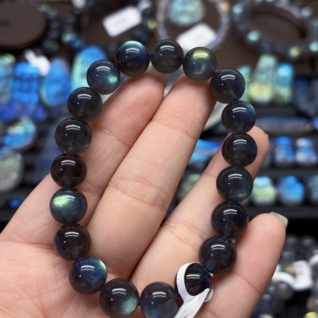 长石手链未镶嵌粉****草10.2左右