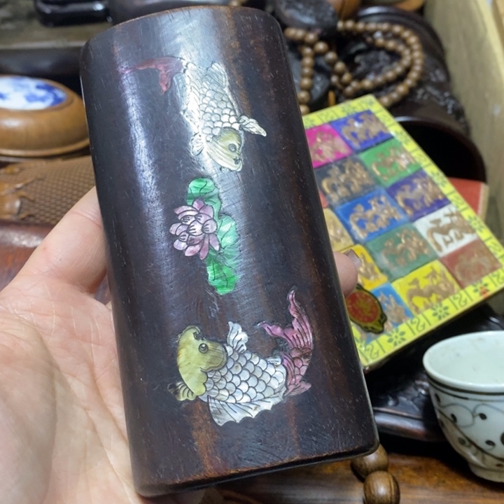 坤***/端景台紫檀木类木