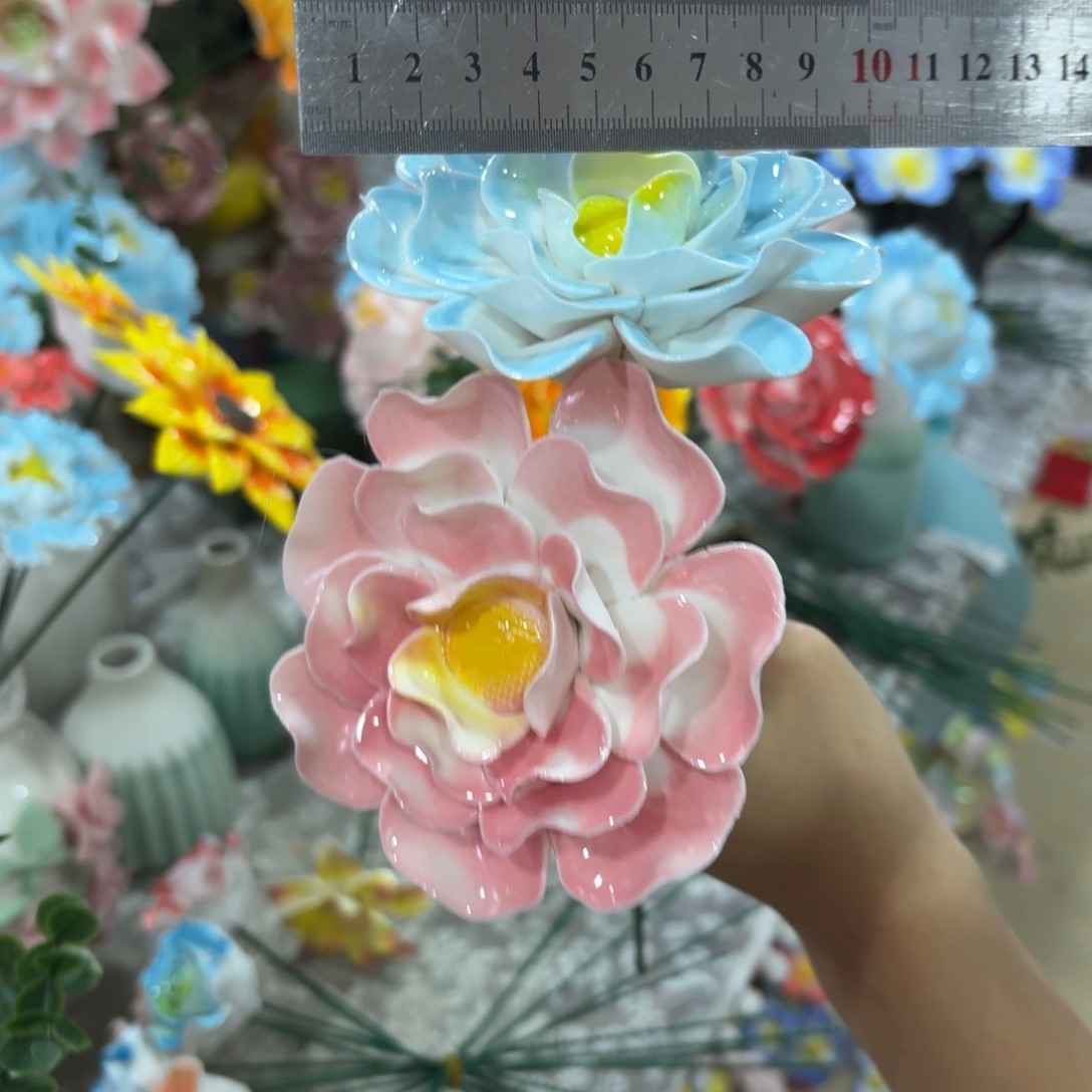 陶瓷花拍满20元发货请勿随意退款