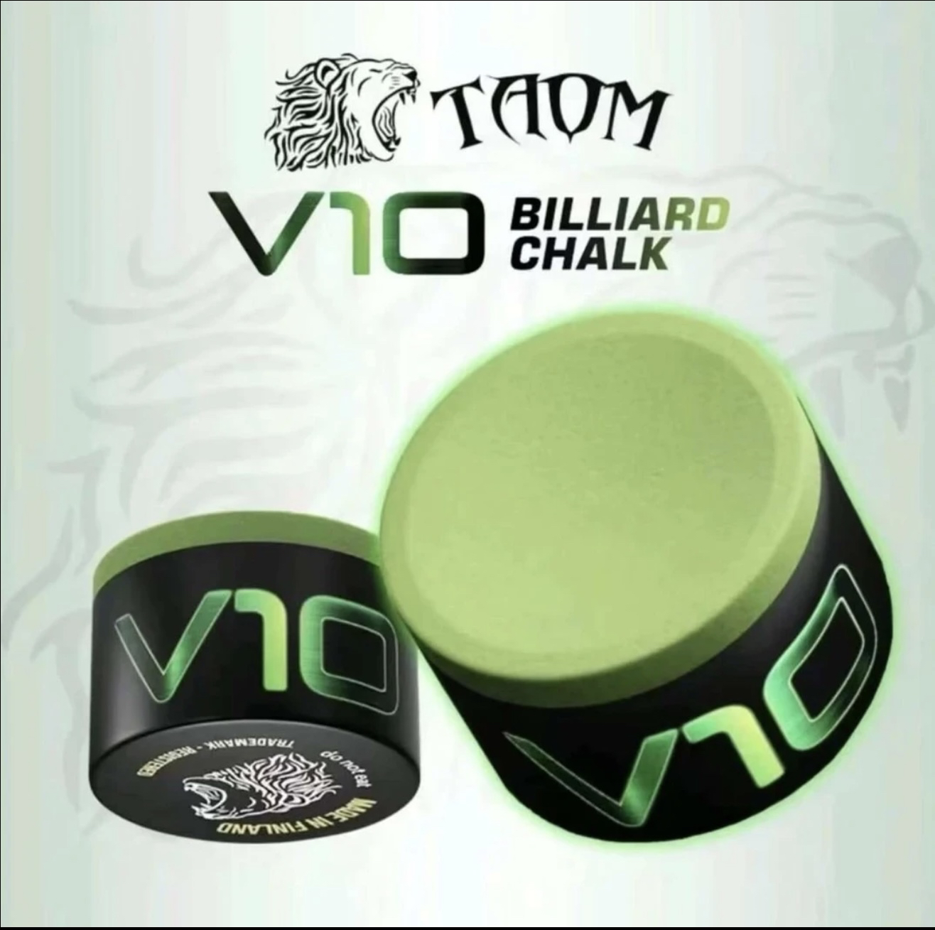 塔悟姆巧粉 芬兰塔乌姆巧克粉Taom圆形巧粉斯诺克中八