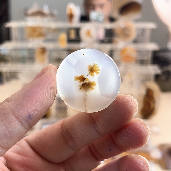 玛瑙/玉髓未镶嵌吊坠(不含链)