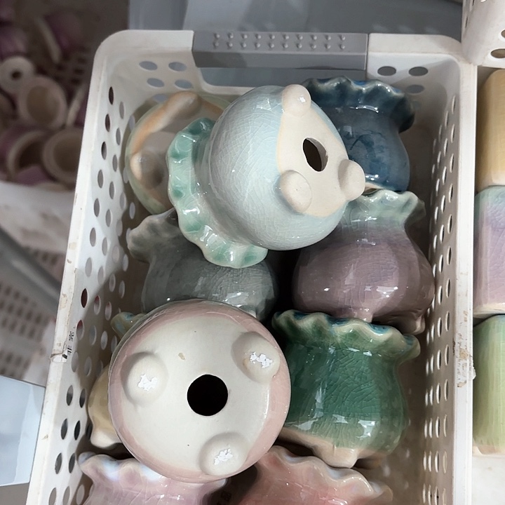 红陶发6个，非完美，介意慎拍。