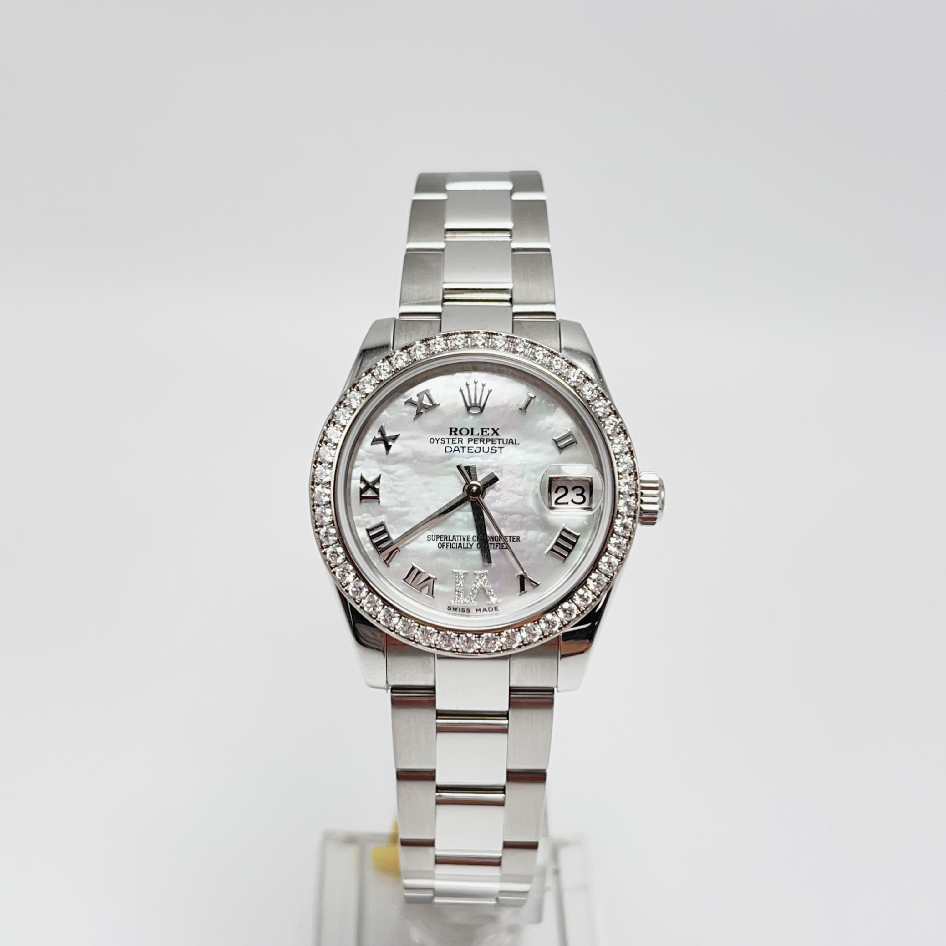99新 Rolex/劳力士 178384/白贝母/全套/31mm/自动机械/精致/气质