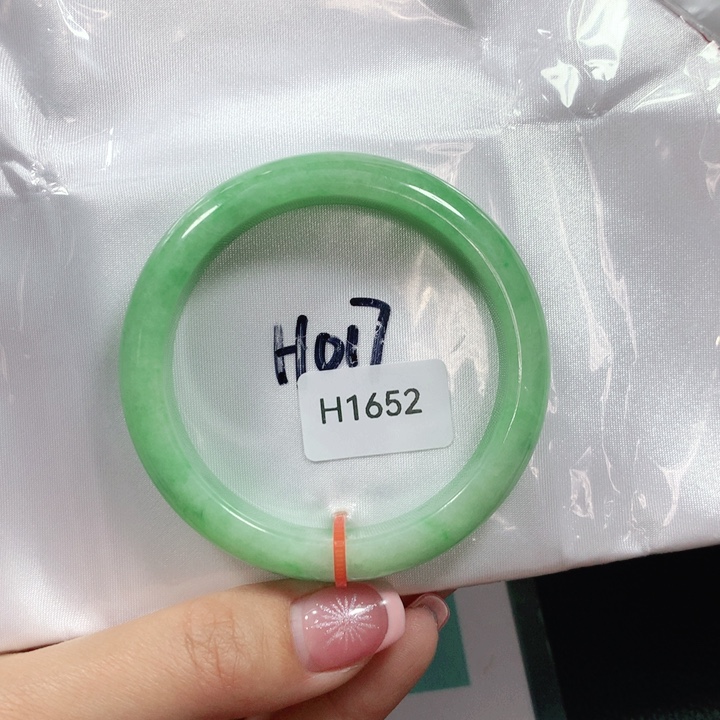 翡翠手镯未镶嵌天然翡翠手镯5303