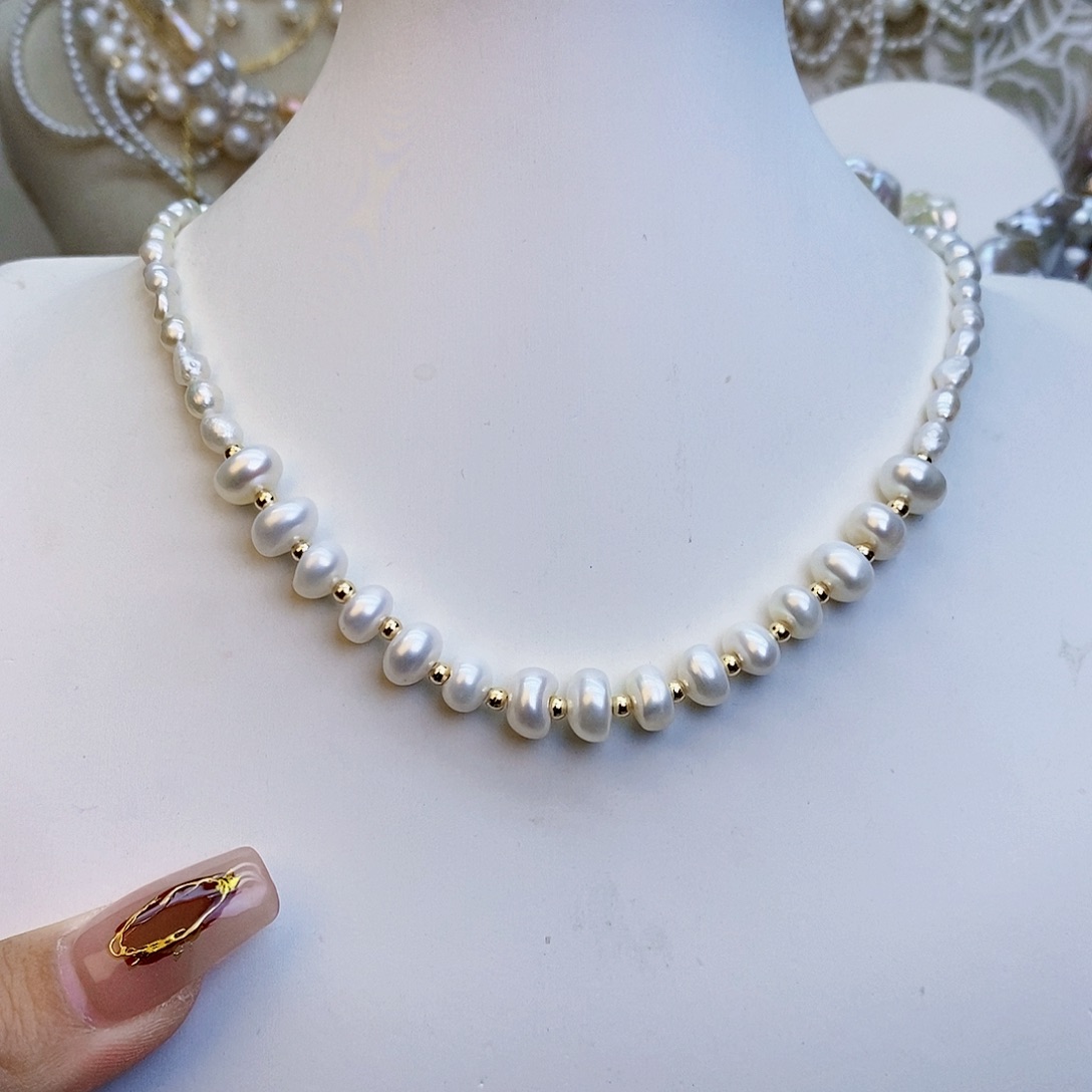 淡水珍珠颈饰未镶嵌