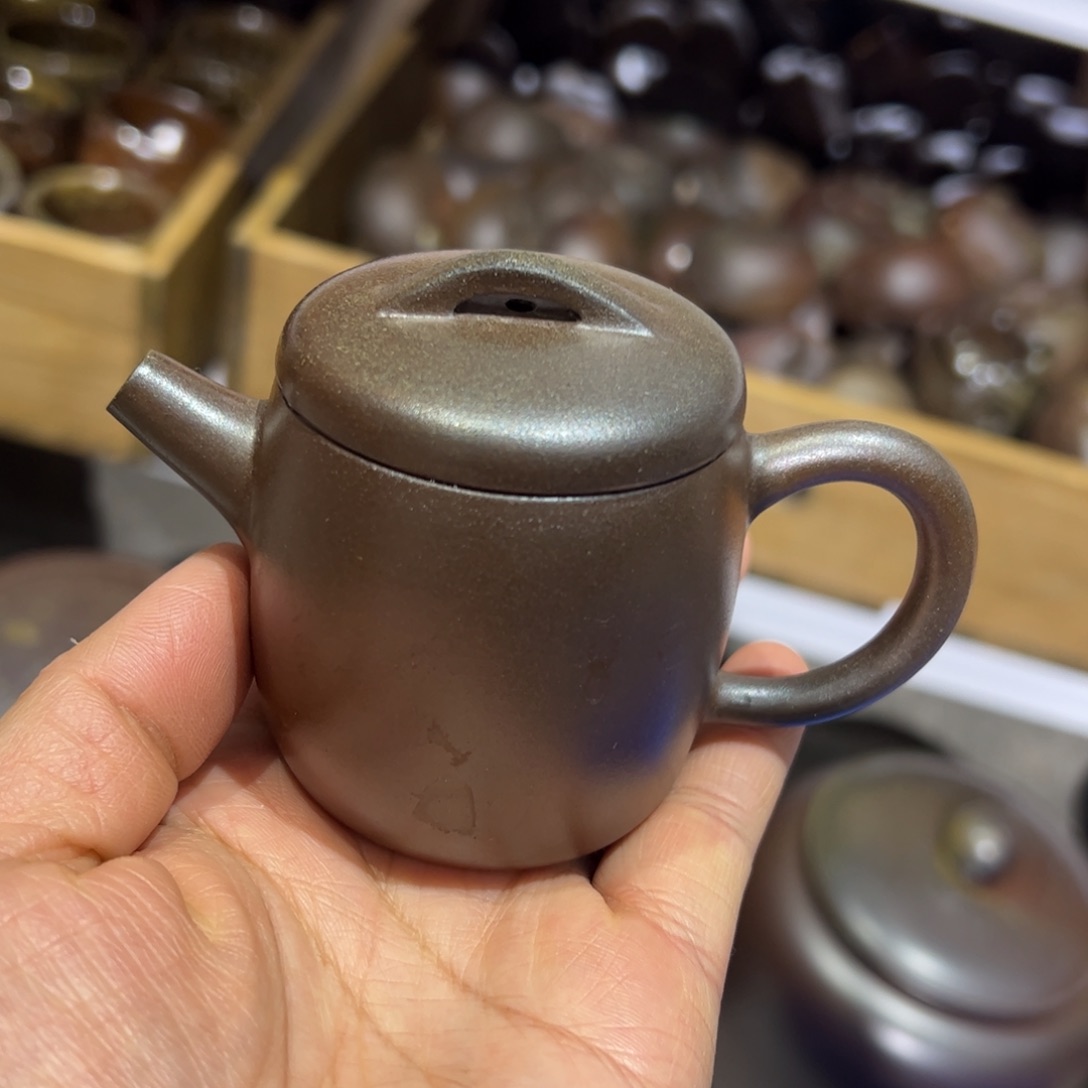 贵台龙窑柴烧茶壶74