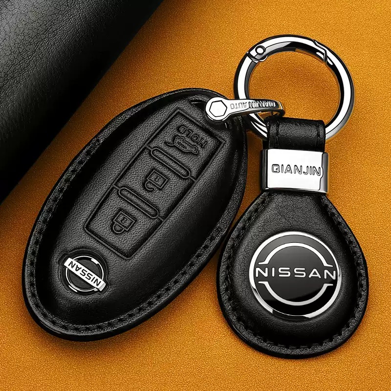 东风日产汽车钥匙保护套真皮轩逸天籁逍客骐达劲客奇骏楼兰途乐N7