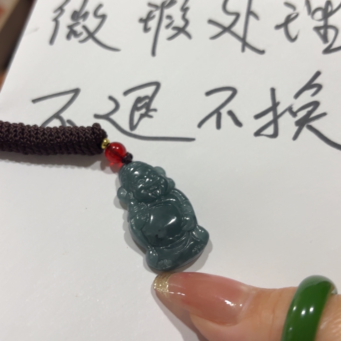 翡翠未镶嵌颈饰26855
