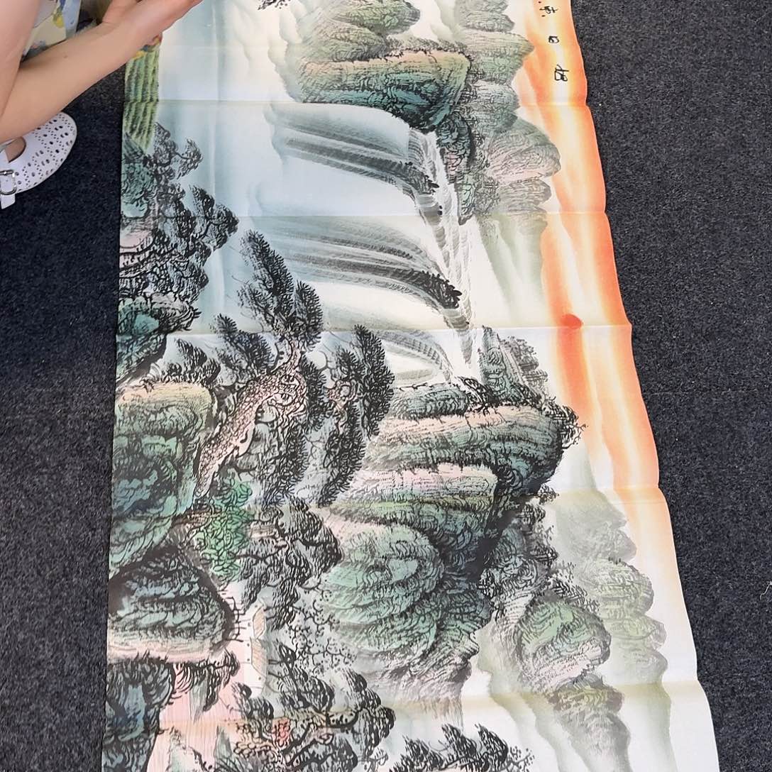 纯手绘年画好看的画