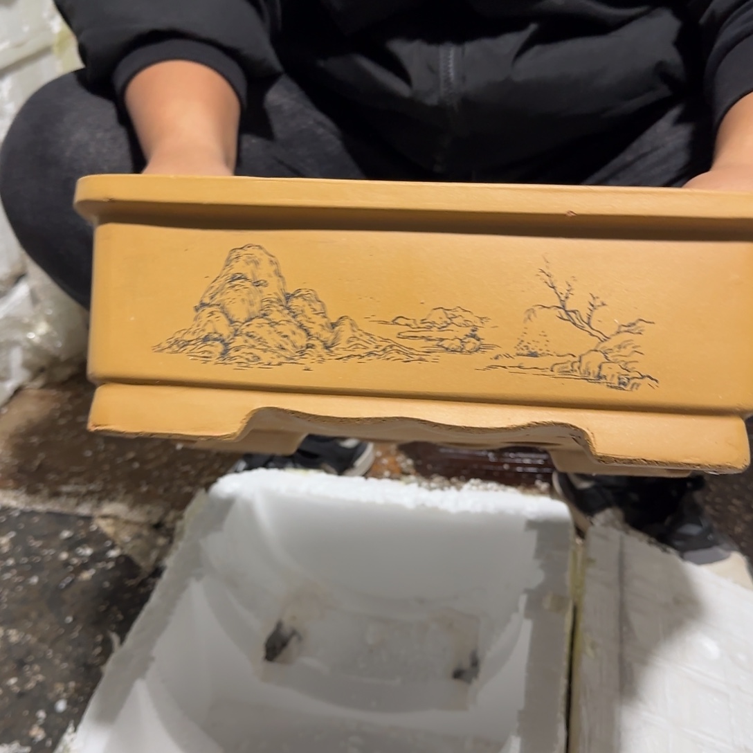 花盆紫砂瑕疵和瑕疵