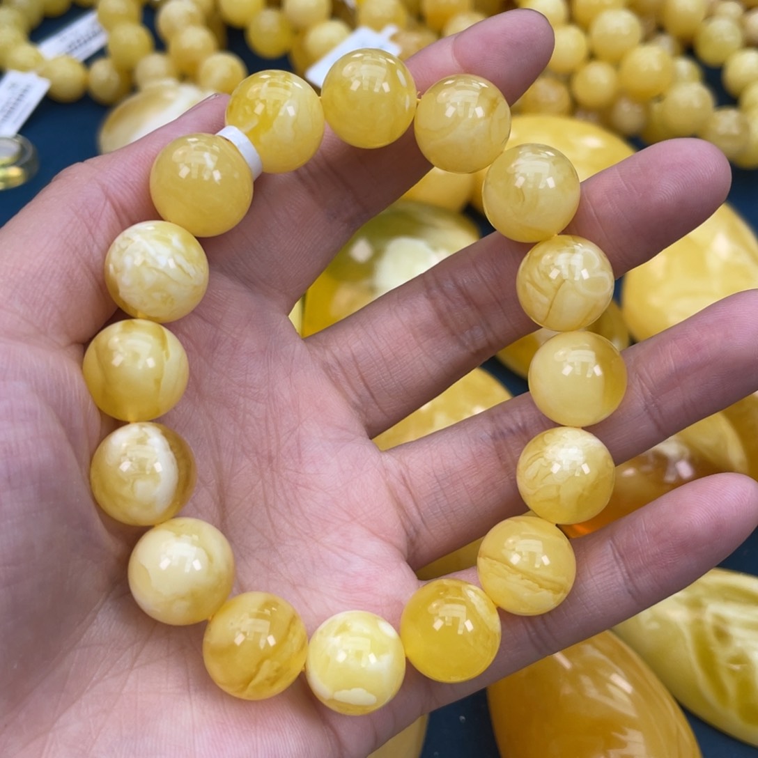 琥珀裸石未镶嵌琥珀蜜蜡w 704