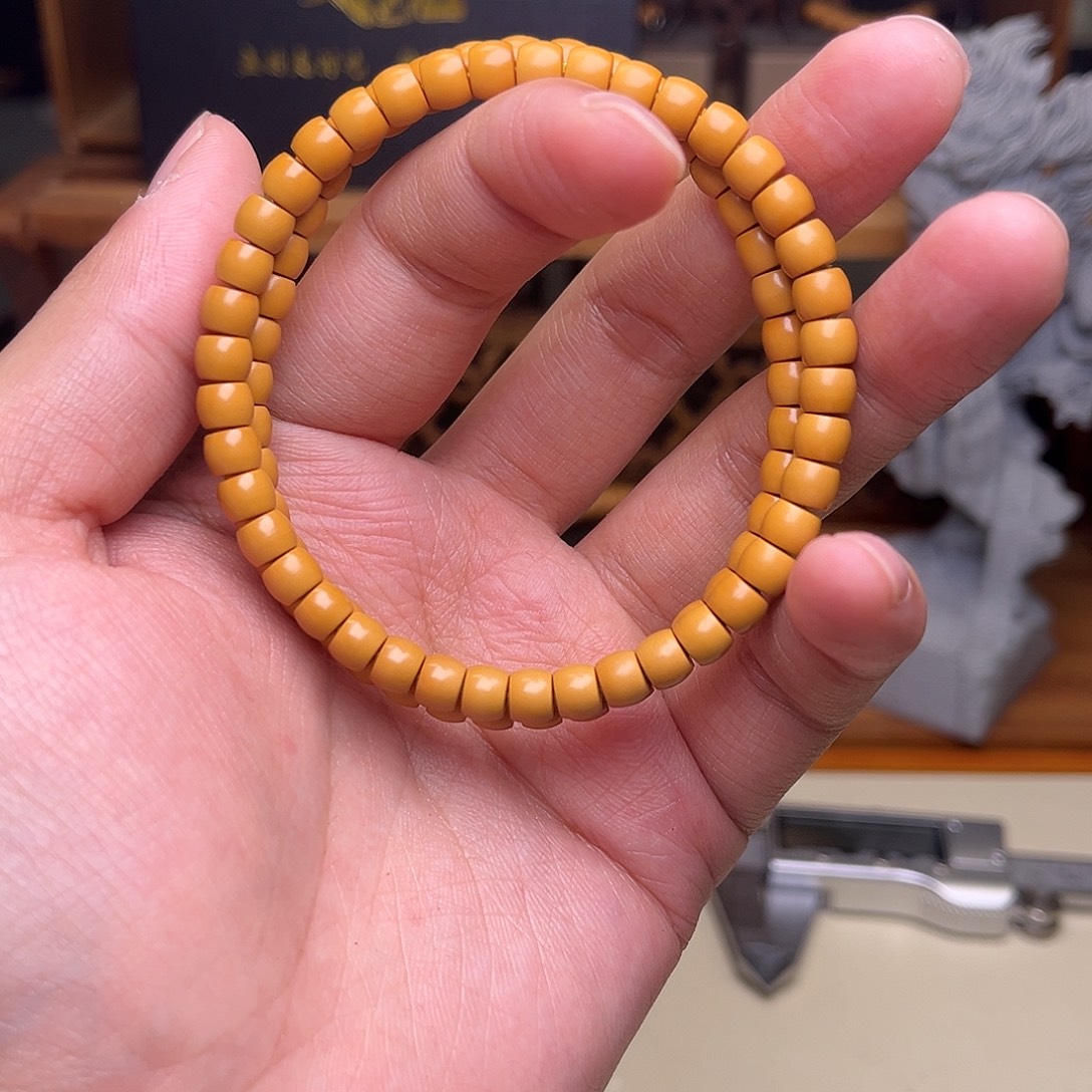 橄榄核手串/手链【听松】sss橄榄核核尖@@单圈6.0