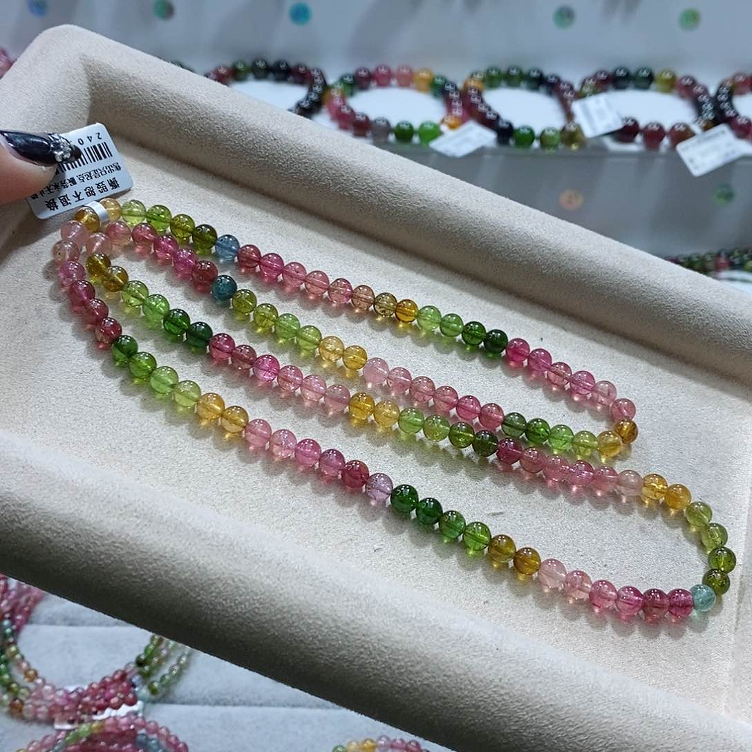 手链未镶嵌碧玺多样性发一条